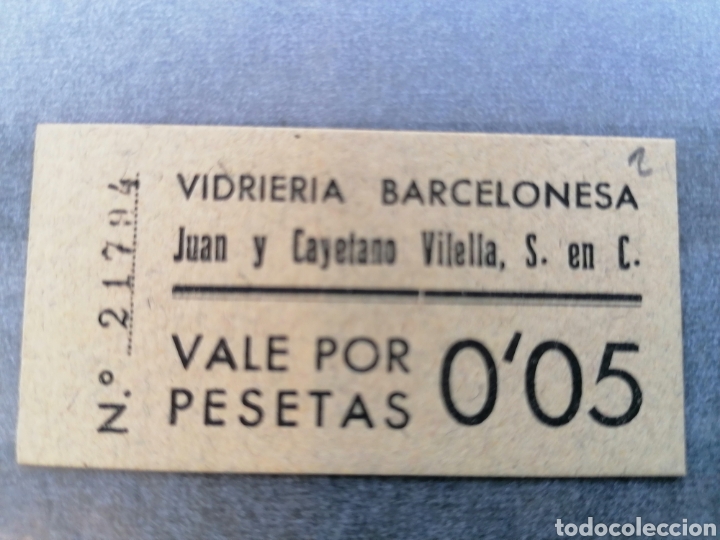 Billetes con errores: Vidriera Barcelonesa Cayetano y Pablo Vilella - Foto 2