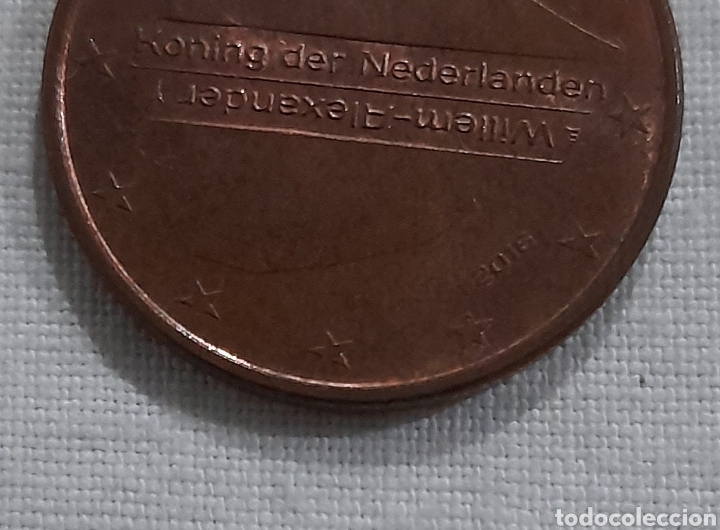Billetes con errores: Error Acuñación. Moneda 5 Céntimos Holanda 2018. Ver fotografías y descripción. - Foto 3 - 291309328