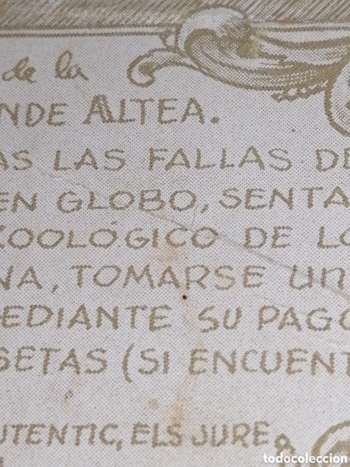 Billetes con errores: Falla Joaqu&iacute;n Costa - conde altea billete humor&iacute;stico - Foto 6
