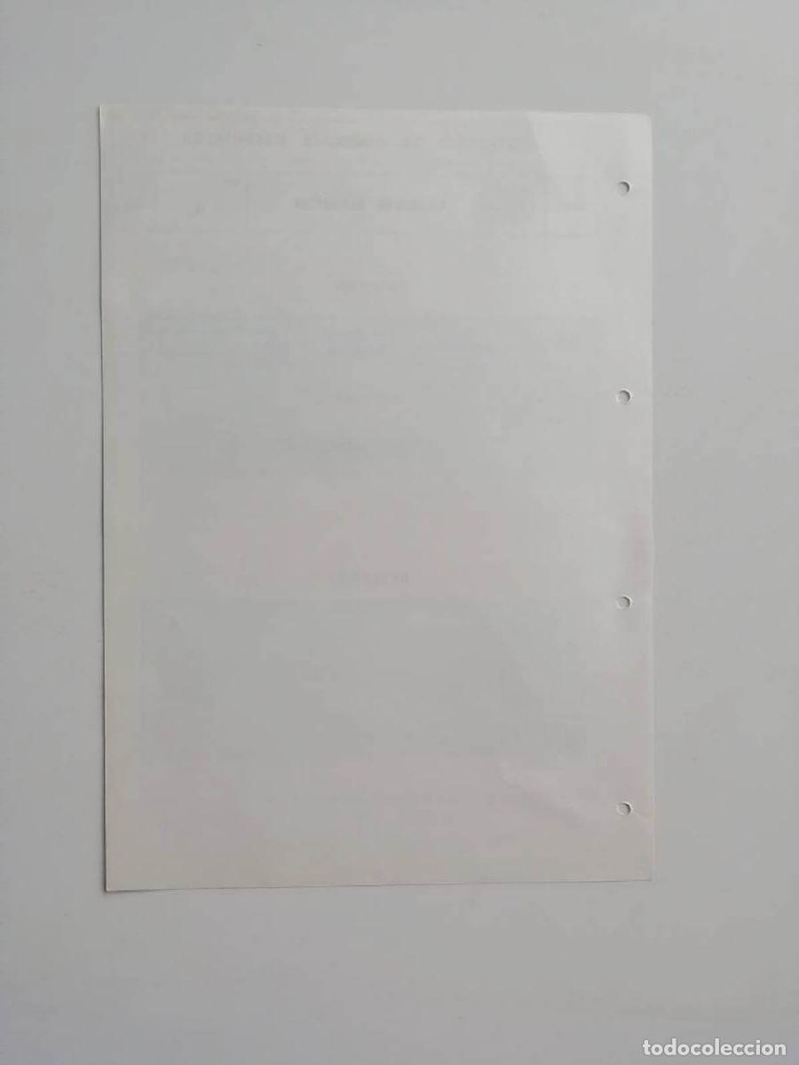 Billetes con errores: 1980, Hoja de Cheque N&oacute;mina Nuevo Banco - Foto 2