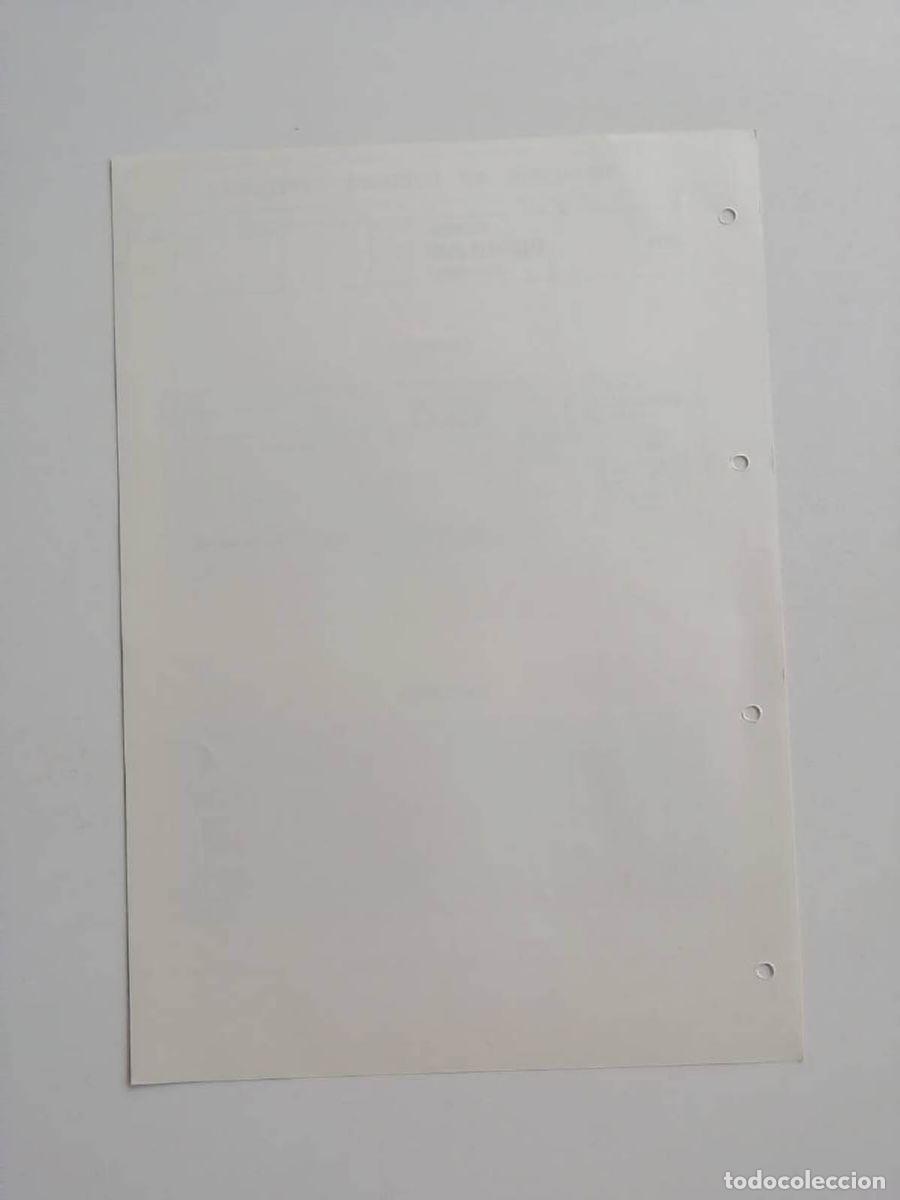 Billetes con errores: 1980, Hoja de Cheque N&oacute;mina Banco Popular Espa&ntilde;ol - Foto 2