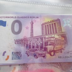 Billetes con errores: BILLETES 0 EUROS SOUVENIRS-