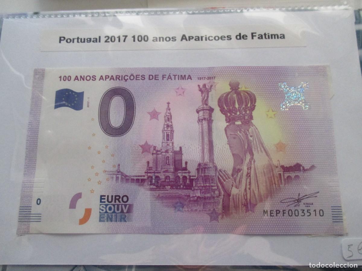 Billetes con errores: billetes 0 euros souvenirs- PORTUGAL - Foto 1