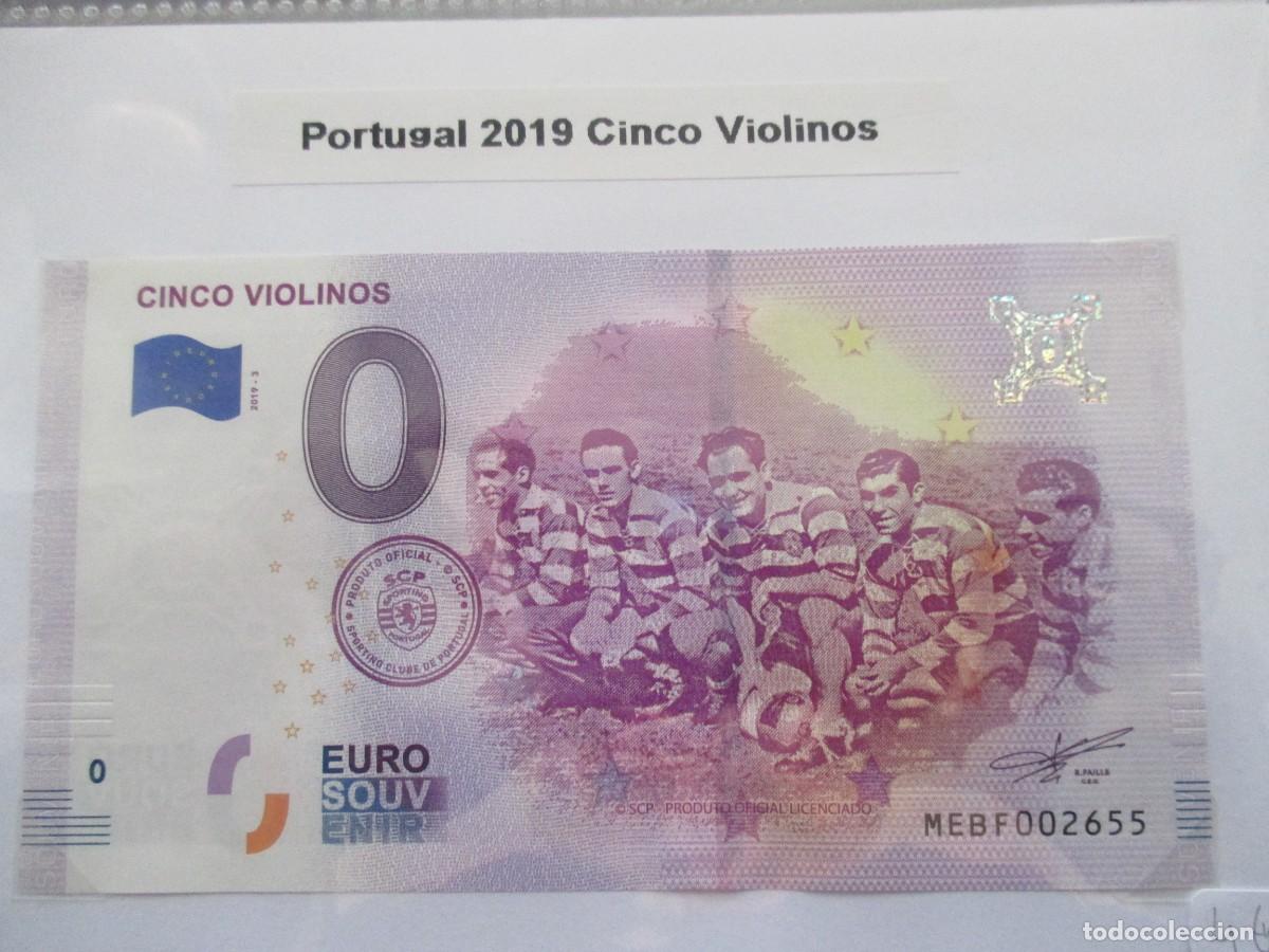 Billetes con errores: billetes 0 euros souvenirs- PORTUGAL - Foto 1