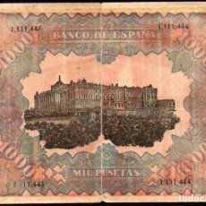Billetes con errores: BILLETE PROPAGANDA PUBLICIDAD - 1000 PESETAS 1907 - AMADEO GARCERAN - UTIEL - VALENCIA