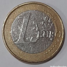 Billetes con errores: MONEDA 1 EURO ESPAÑA 2008 ERROR