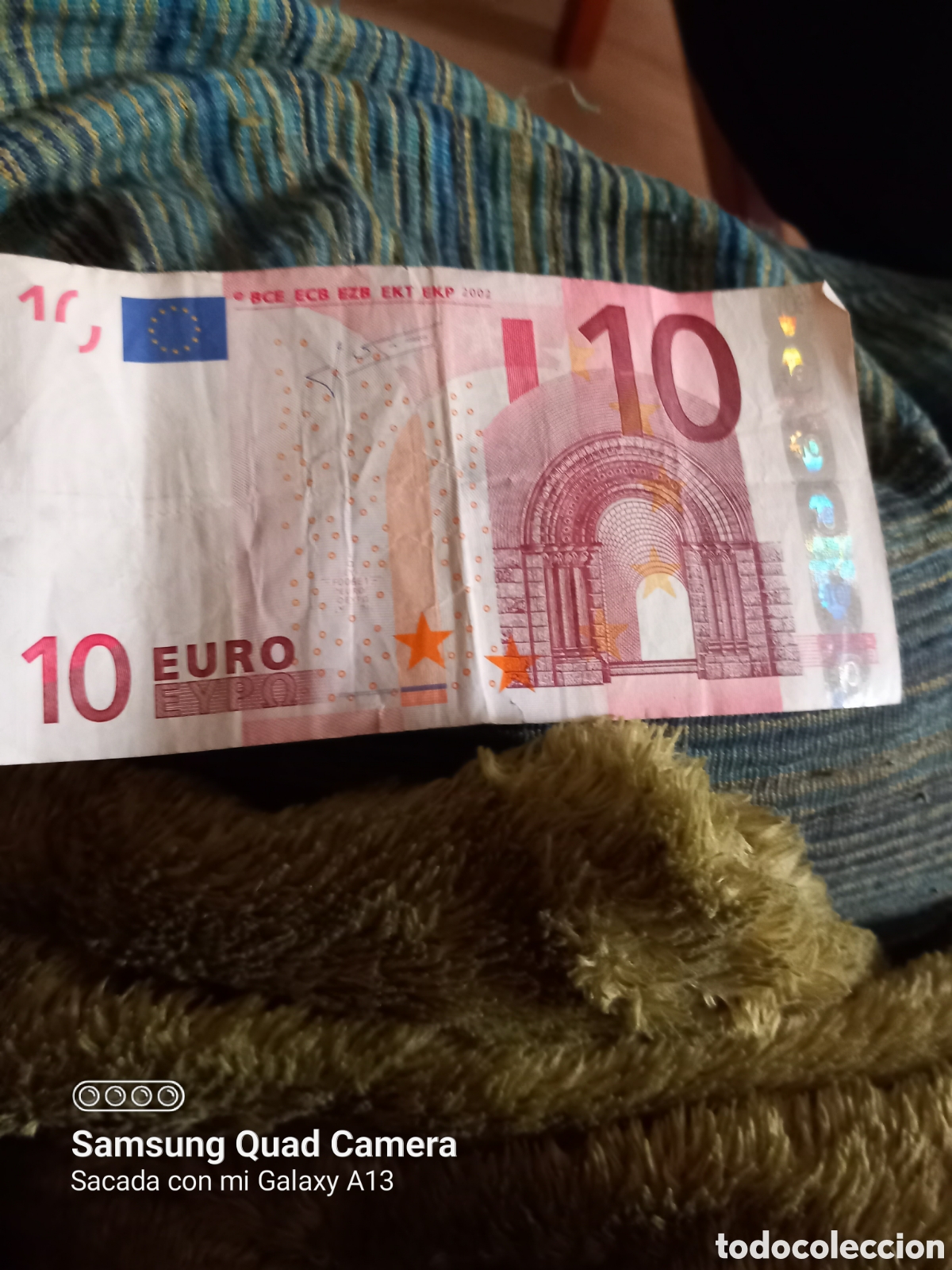 Billetes con errores: Billete de 10 euros firma trichet Austria - Foto 1