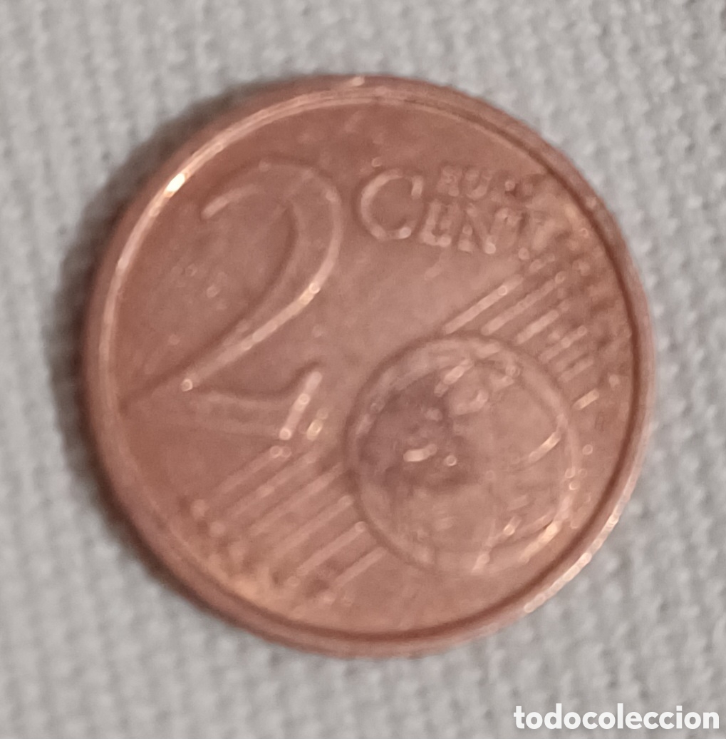 Billetes con errores: Moneda 2 cent Alemania 2002, error mapa - Foto 2