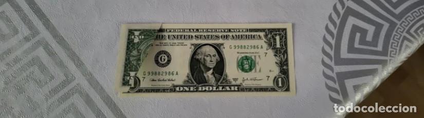 Billetes con errores: s&uacute;per ERROR 1 $ d&oacute;lar - Foto 2