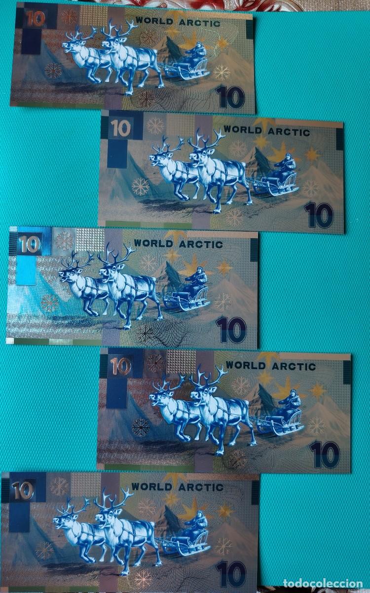 Billetes con errores: COLECCION DE BILLETES WORLD ARTIC - EDICION LIMITADA - 349ART - Foto 2