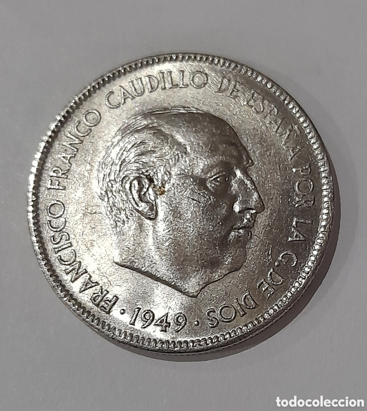 Billets avec erreurs: 100 Pesetas 1949 *19 *50 S/C con error ( Desplazada, Acu&ntilde;aci&oacute;n D&eacute;bil en Letras Espa&ntilde;a ).