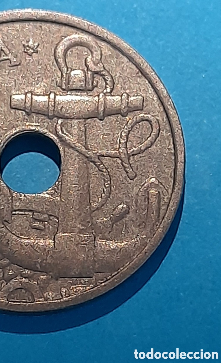 Billetes con errores: 50 C&eacute;ntimos Franco 1949 *19 *62 con error acu&ntilde;aci&oacute;n d&eacute;bil en el Ancla. M&aacute;s Monedas en mi perfil