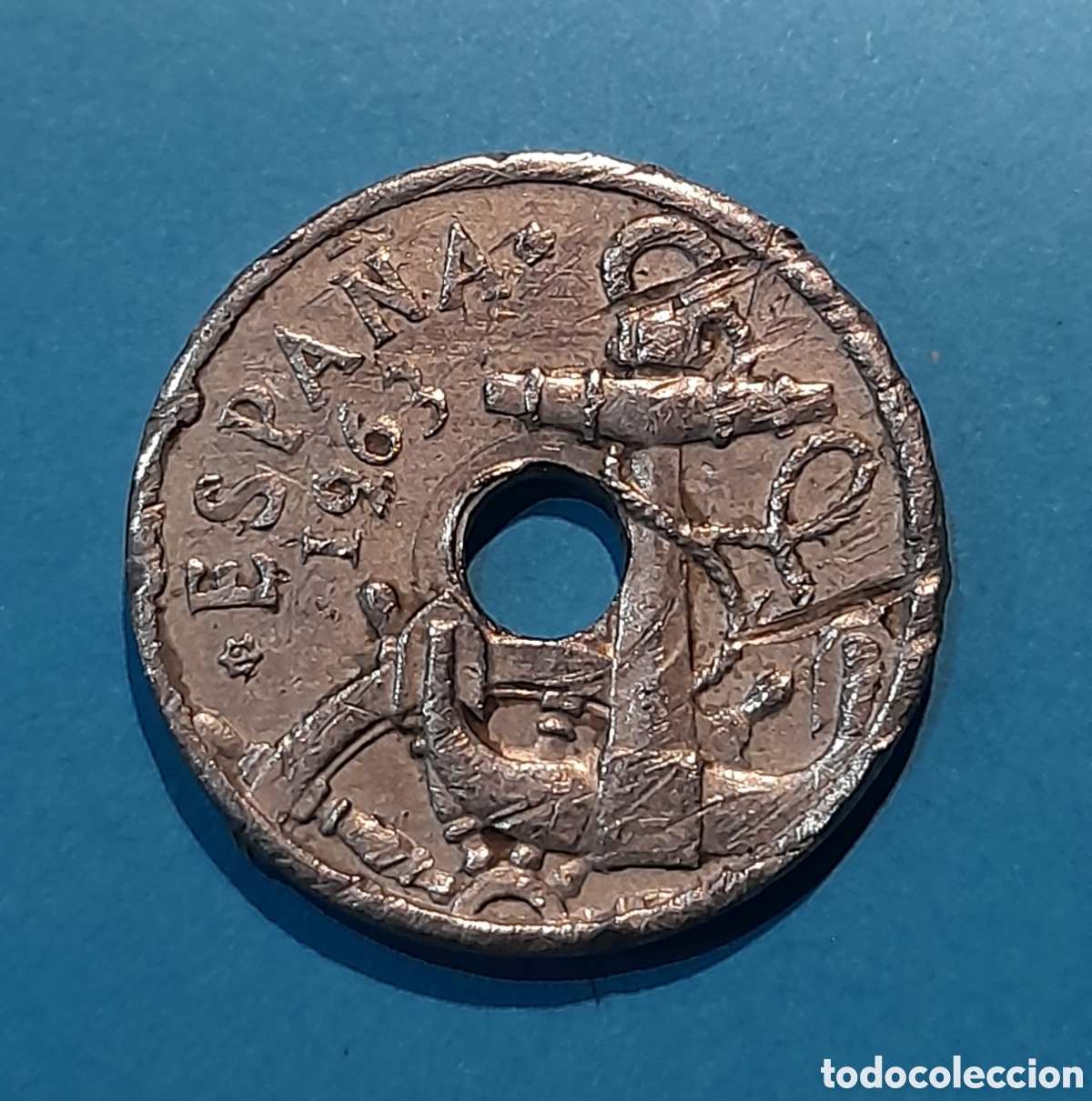 Billetes con errores: 50 C&eacute;ntimos Franco 1963 S/C con error - Foto 3