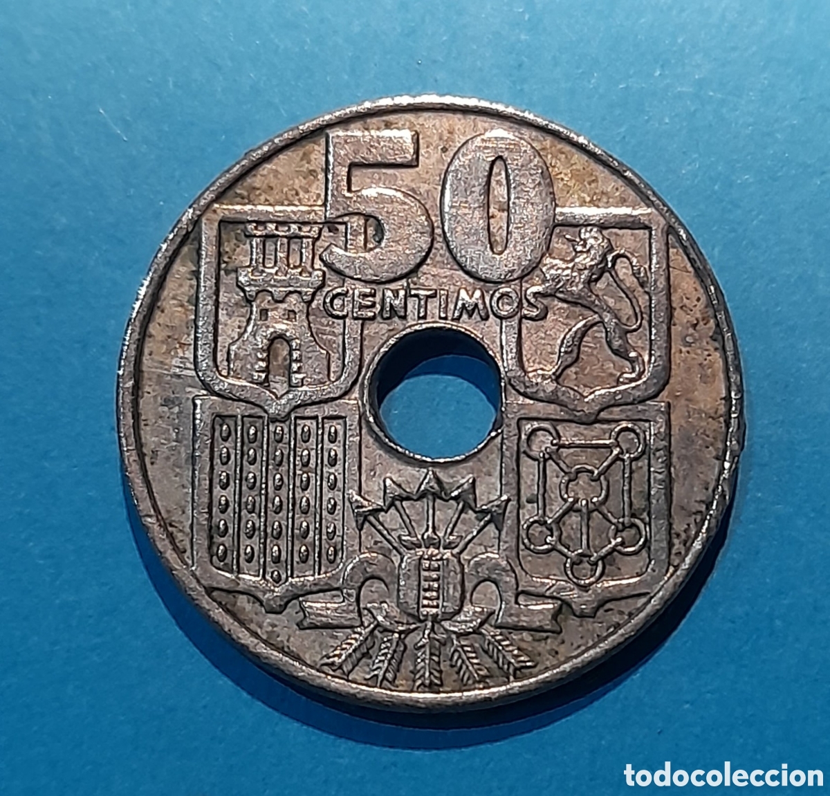 Billetes con errores: 50 C&eacute;ntimos Franco 1963 S/C con error