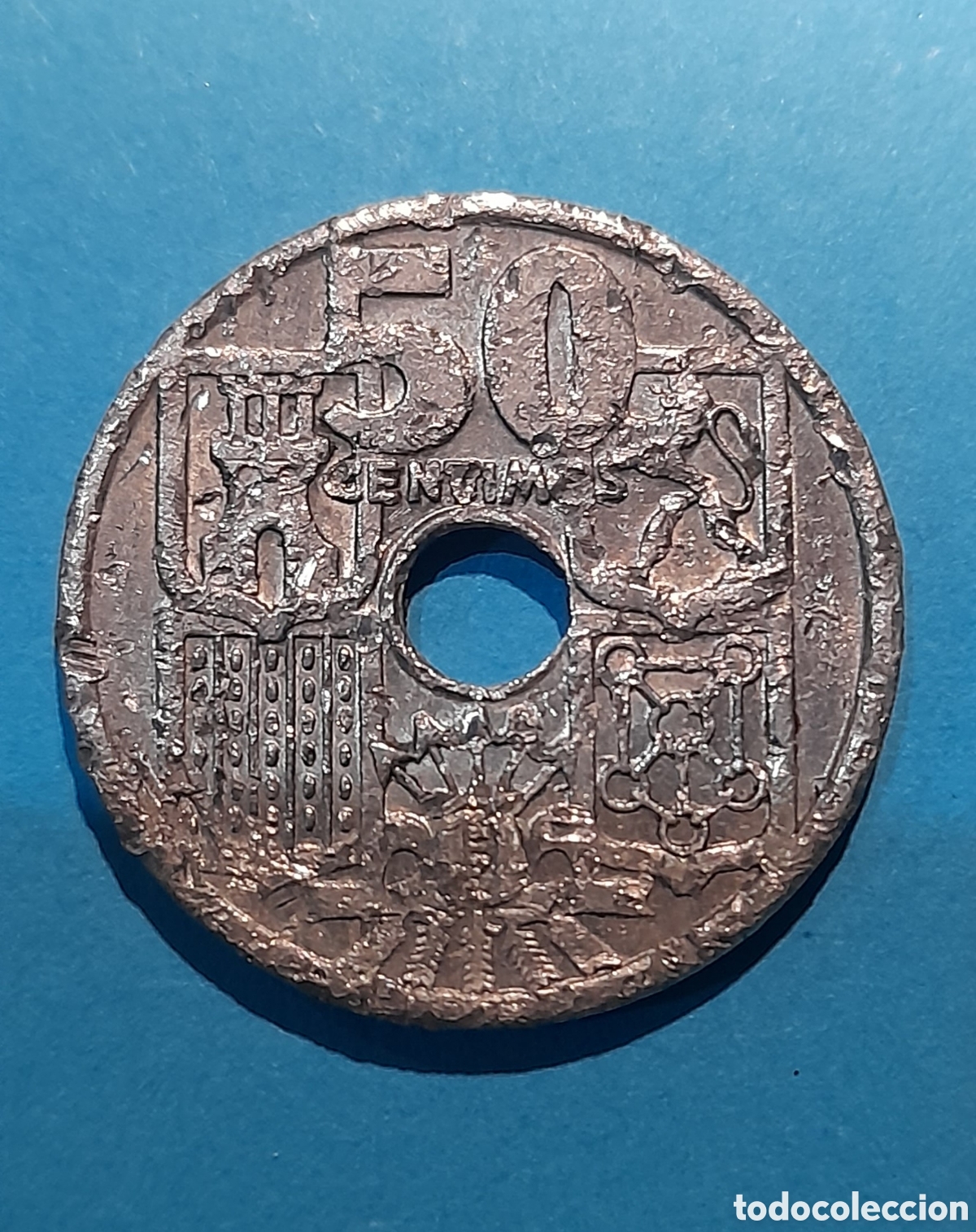 Billetes con errores: 50 C&eacute;ntimos Franco 1963 S/C con error.