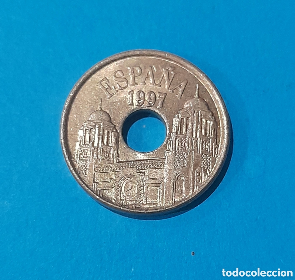 Notas com erros: 25 Pesetas 1997 Melilla con error ( 1997 desplazado ). M&aacute;s Monedas en mi perfil
