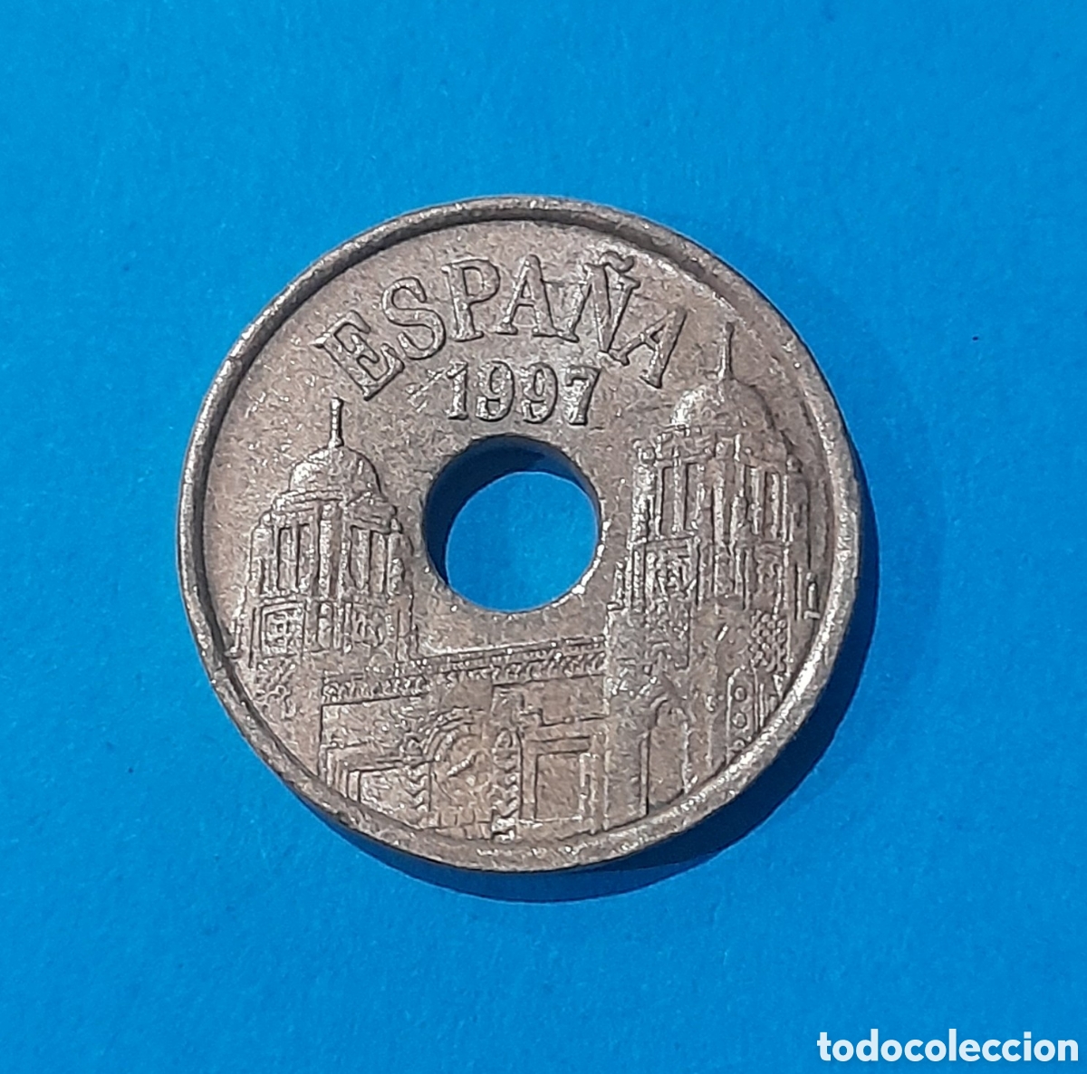 Billetes con errores: 25 Pesetas 1997 Melilla con error ( 1997 ). M&aacute;s Monedas en mi perfil. - Foto 1