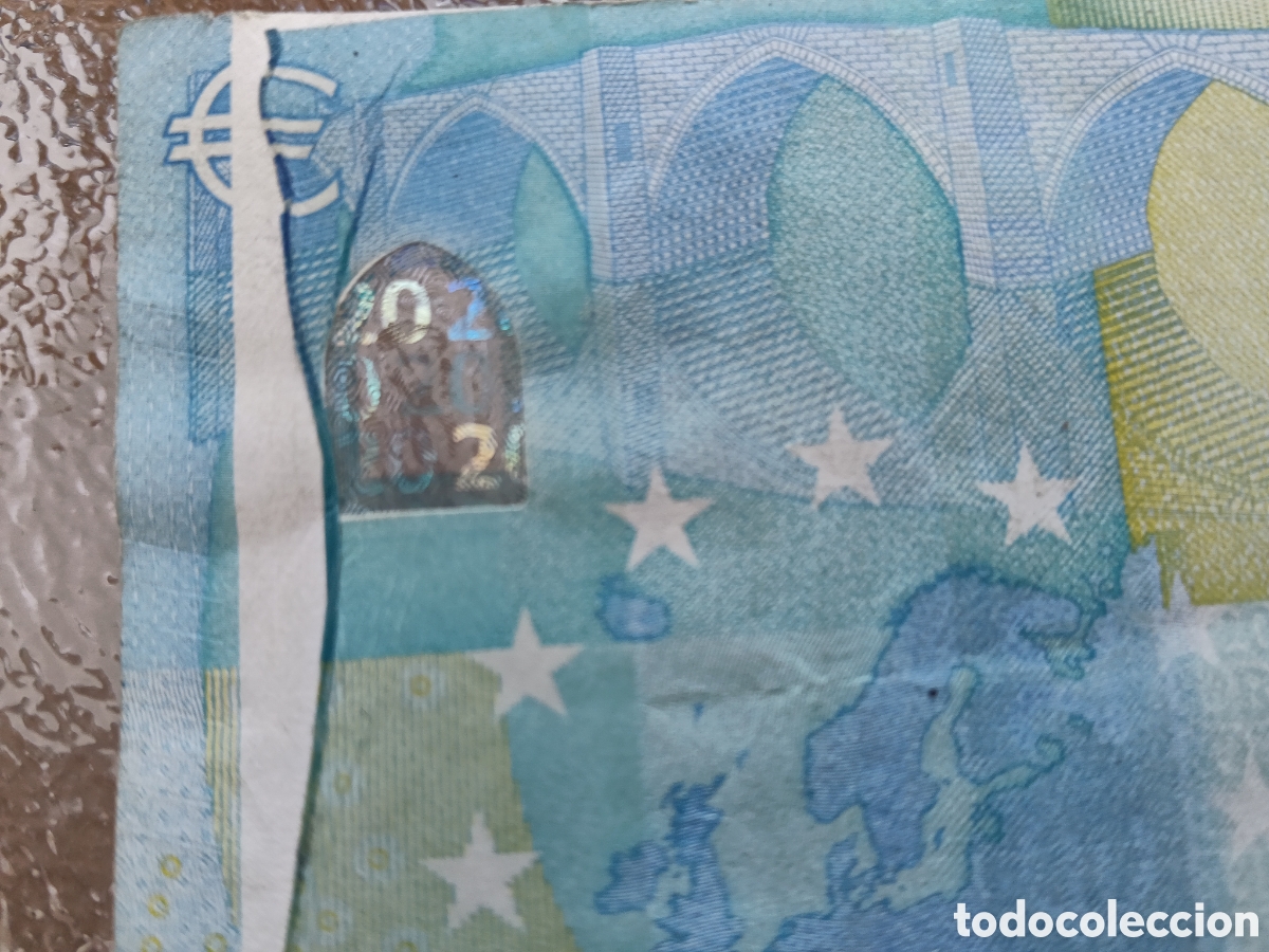 Billetes con errores: Billete de 20 &euro; con defectos fabricacion - Foto 4