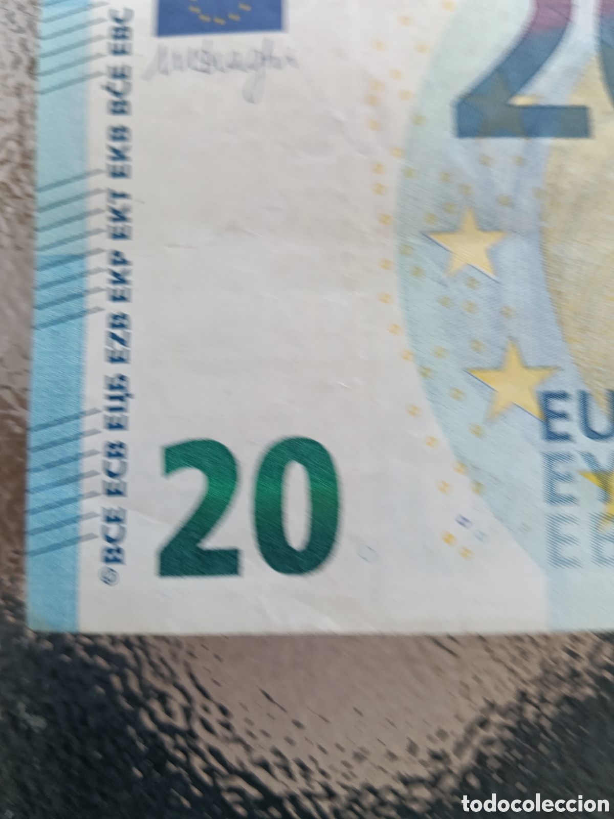 Billetes con errores: Billete de 20 &euro; con defectos fabricacion - Foto 7