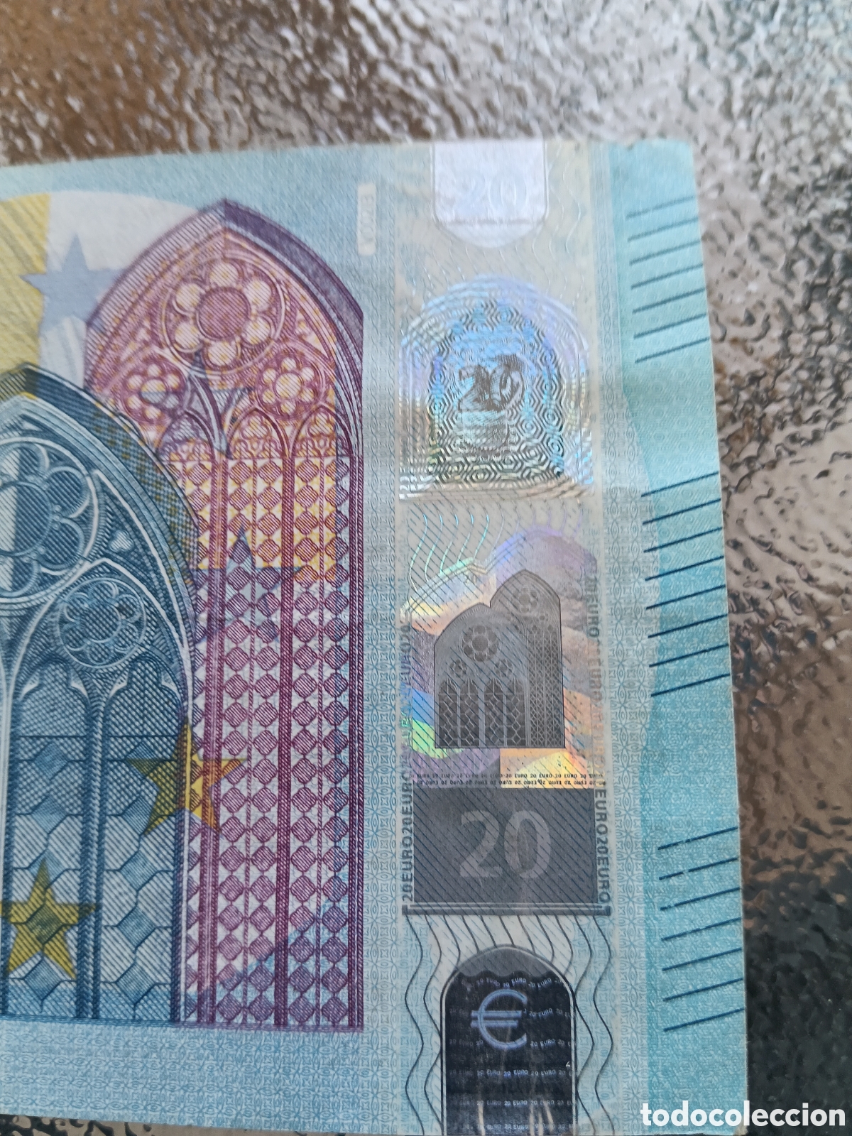 Billetes con errores: Billete de 20 &euro; con defectos fabricacion - Foto 8
