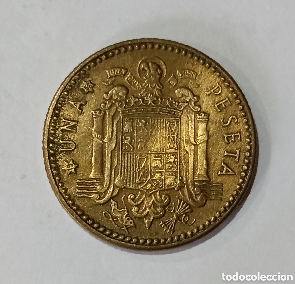 Billetes con errores: 1 Peseta Franco 1947 *52 - Foto 2
