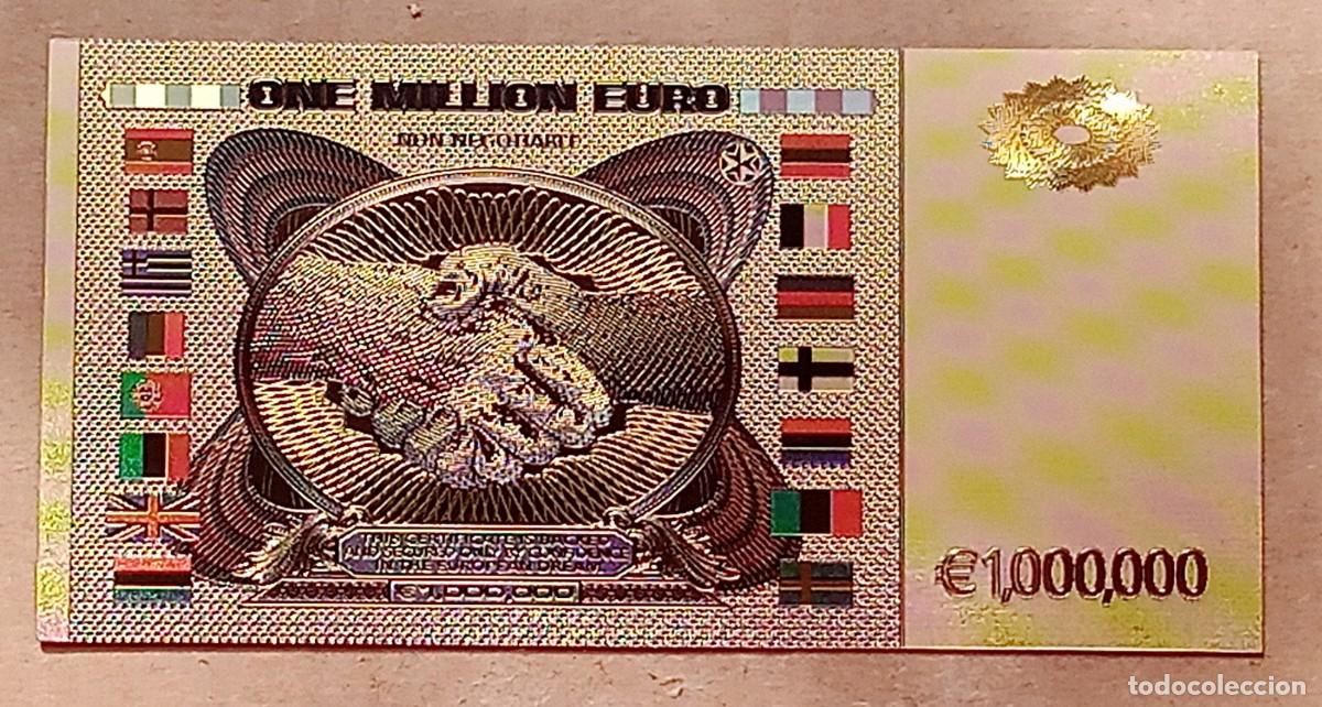 Billetes con errores: Billete 1 Mill&oacute;n Euros - Fantas&iacute;a - Foto 2