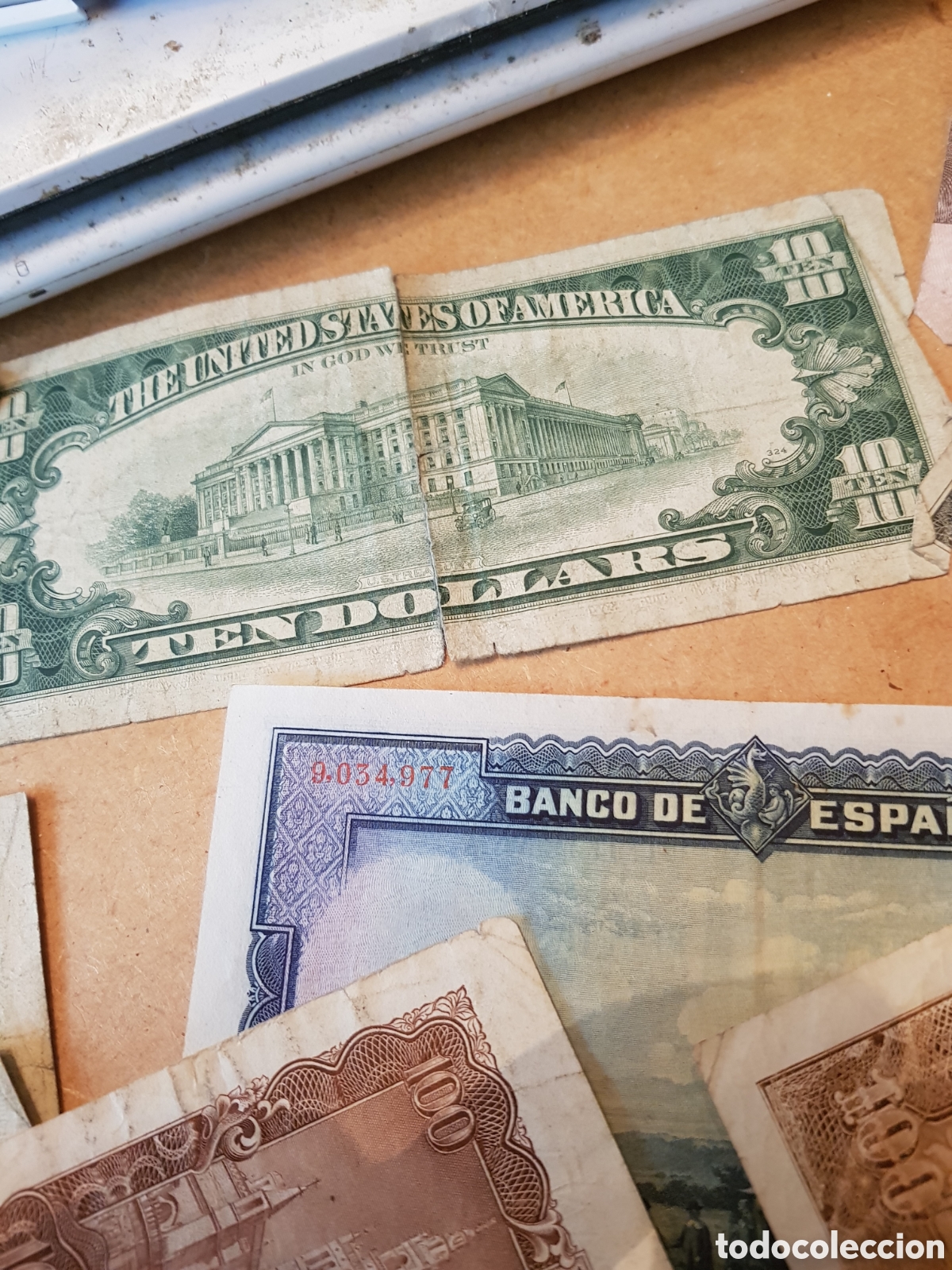 Billetes con errores: ANTIGUA COLECCION DE BILLETES ANTIGUOS - Foto 6