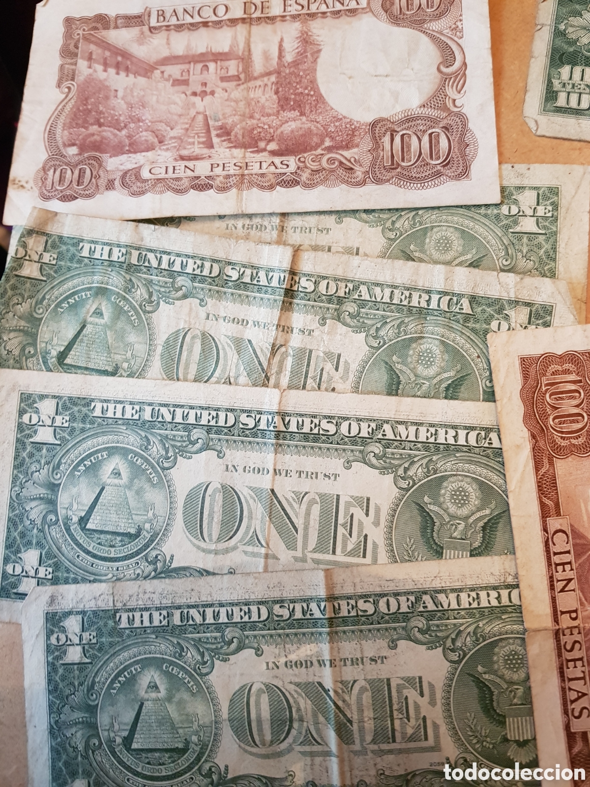 Billetes con errores: ANTIGUA COLECCION DE BILLETES ANTIGUOS - Foto 7