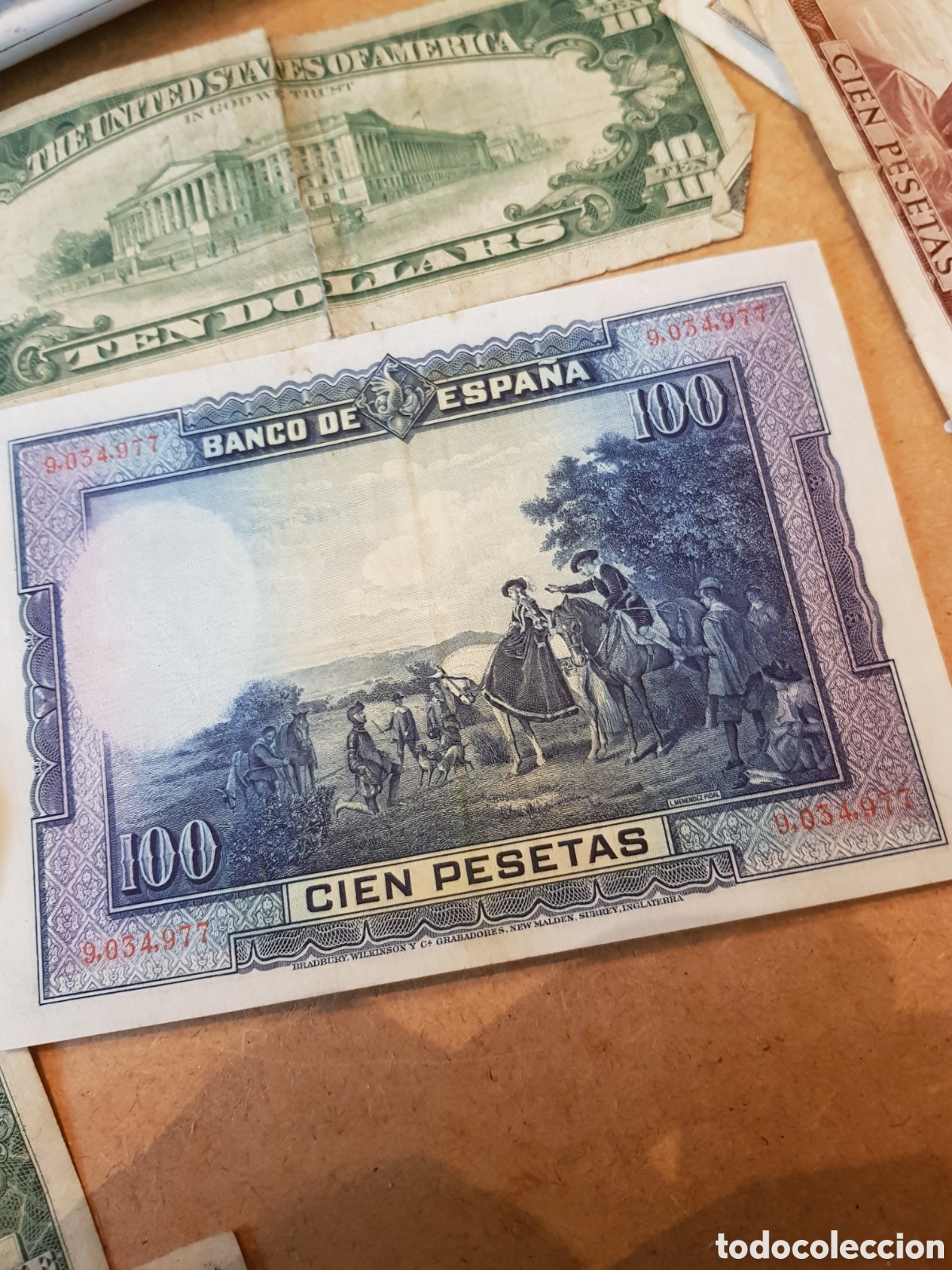 Billetes con errores: ANTIGUA COLECCION DE BILLETES ANTIGUOS - Foto 8