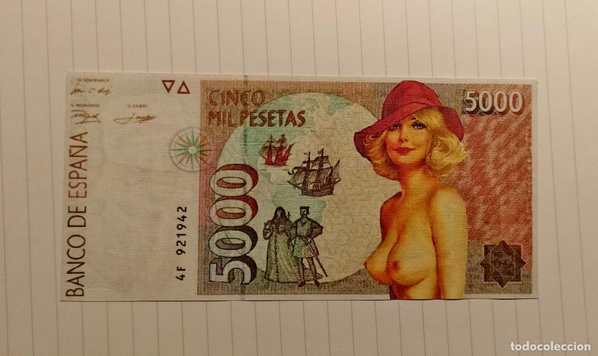 Billetes con errores: BILLETES ER&Oacute;TICOS BANCO DE ESPA&Ntilde;A - Foto 5