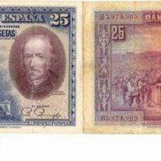 Billetes españoles: BILLETE DE 25 PESETAS. Lote 21589048