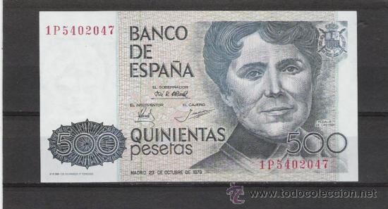 Billetes espa&ntilde;oles: BILLETE DE 500 Pts. 1979 - Foto 1