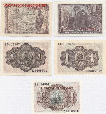 Billetes espa&ntilde;oles:   - Foto 2