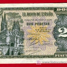Billetes españoles: BILLETE 2 PESETAS 1938 ABRIL , SIN CIRCULAR , SERIE N , T420