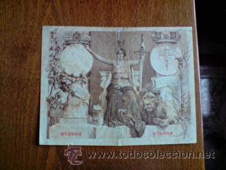 Billetes espa&ntilde;oles: 1000  PTS............1907............ANGELITO - Foto 2