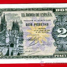 Billetes españoles: BILLETE 2 PESETAS 1938 ABRIL BURGOS , PLANCHA , SERIE C , T224. Lote 23400359