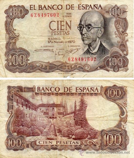 Billetes espa&ntilde;oles: Lote de Billetes Antiguos - Foto 3