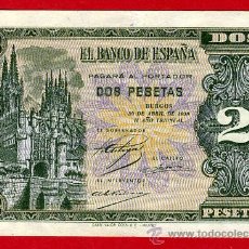 Billetes españoles: BILLETE 2 PESETAS BURGOS ABRIL 1938 , SIN CIRCULAR , SERIE E , ORIGINAL , T536. Lote 31796622