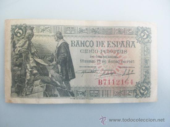 Billetes espa&ntilde;oles: banco  de espa&ntilde;a - Foto 1