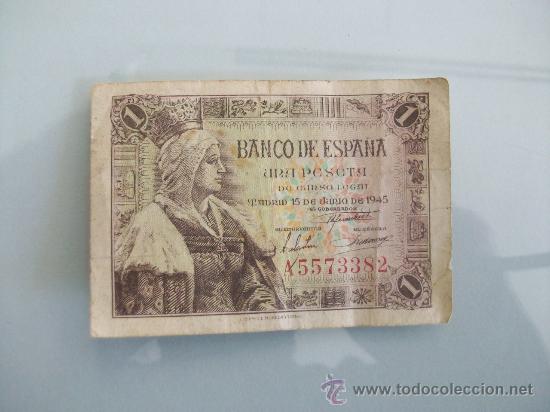 Billetes espa&ntilde;oles: billete de isabel - Foto 1