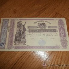 Billetes españoles: BILLETE DE 400 ESCUDOS - 1868 / REAL CASA DE LA MONEDA / COLECCIÓN 'EL PAPEL DE LA PESETA'. Lote 36367167