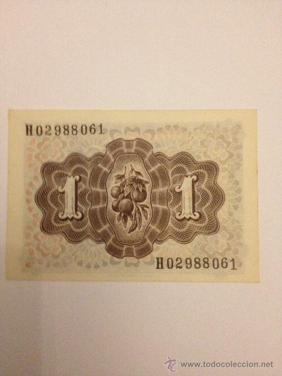 Billetes espa&ntilde;oles: PESETA ESPA&Ntilde;A 1948 - Foto 2