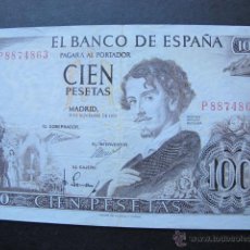 Billetes españoles: BILLETE 100 PESETAS AÑO 1965 SERIE P P8874863