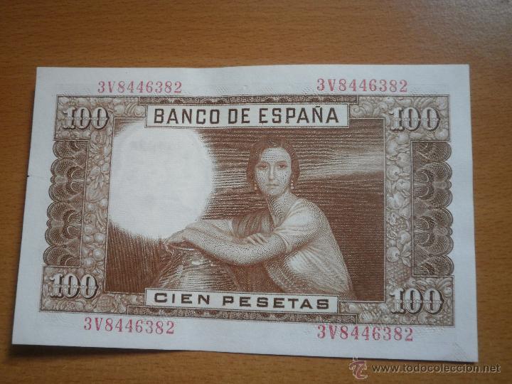 Billetes espa&ntilde;oles: Billete de 100 pesetas - Foto 2