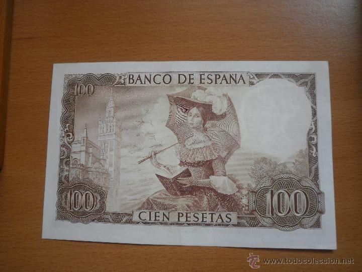 Billetes espa&ntilde;oles: Billete de cien pesetas - Foto 2