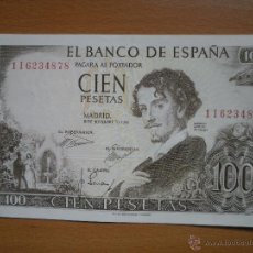 Billetes españoles: BILLETE DE CIEN PESETAS.