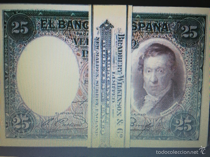 Billetes espa&ntilde;oles: 25 pesetas de 1931 plancha de lujo - Foto 1