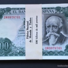 Billetes españoles: PAREJA 1000 DE 1971 DE PLANCHA LUJO TACO REF 6457432. Lote 90360656