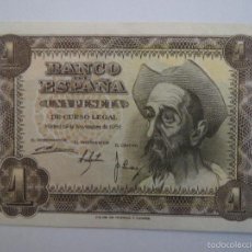 Billetes españoles: BILLETE 1 PESETA MADRID 19 NOV 1951 J2116802 NUEVO