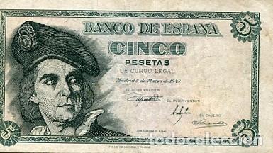billete antiguos billetes españoles d - Comprar españoles antiguos en todocoleccion - 80896387